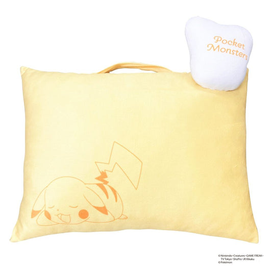 Pillow with mascot Pikachu