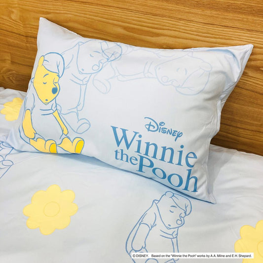 Comforter &amp; 2 pillowcase set SL Winnie the Pooh Flower 23