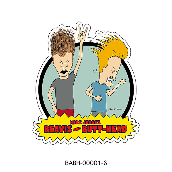 Beavis &amp; Badhead Sticker