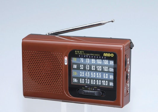 Home radio that can also listen to shortwave waves