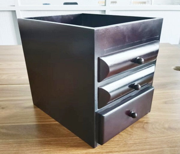 3-tier tabletop organizing chest