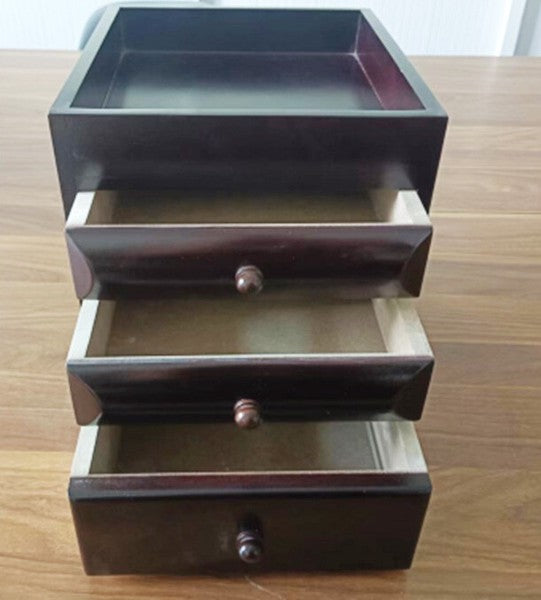 3-tier tabletop organizing chest