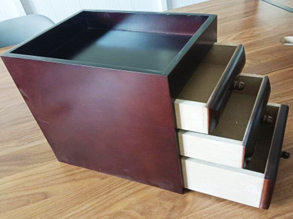 3-tier tabletop organizing chest