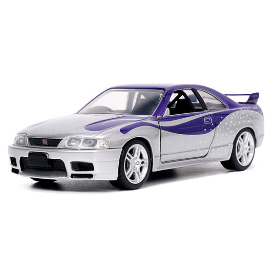 JADATOYS 1:32 ワイルドスピードダイキャストカー 1995 NISSAN SKYLINE GT-R (BCNR33)