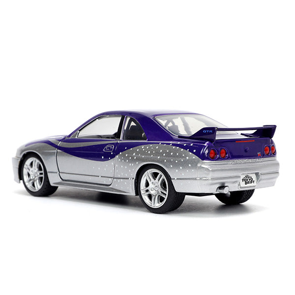 JADATOYS 1:32 ワイルドスピードダイキャストカー 1995 NISSAN SKYLINE GT-R (BCNR33)