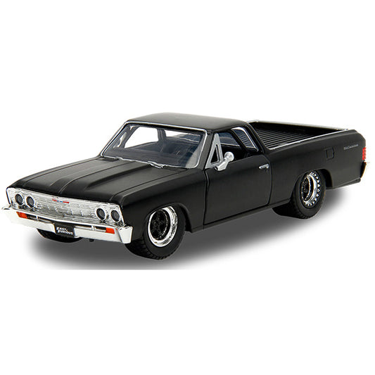 JADATOYS 1:32 ワイルドスピードダイキャストカー 1967 CHEVROLET EL CAMINO