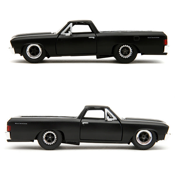 JADATOYS 1:32 ワイルドスピードダイキャストカー 1967 CHEVROLET EL CAMINO