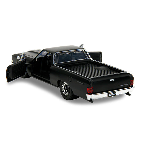 JADATOYS 1:32 ワイルドスピードダイキャストカー 1967 CHEVROLET EL CAMINO