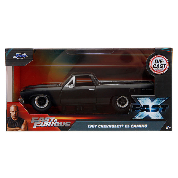 JADATOYS 1:32 ワイルドスピードダイキャストカー 1967 CHEVROLET EL CAMINO