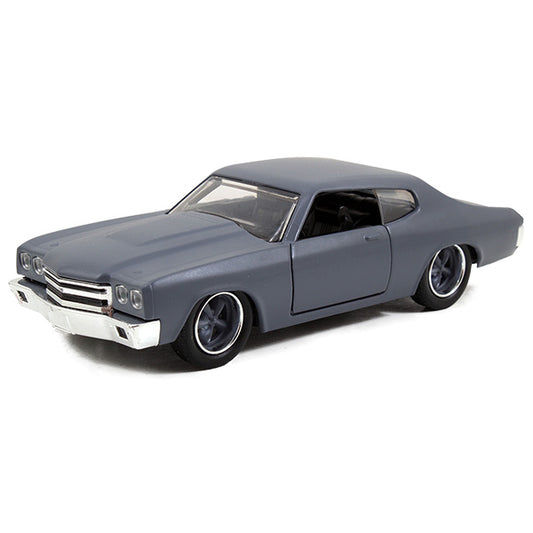 JADATOYS 1:32 ワイルドスピードダイキャストカー DOM&#039;S CHEVY CHEVELLE SS  Primer Gray