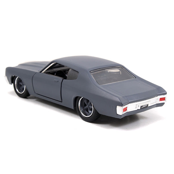 JADATOYS 1:32 ワイルドスピードダイキャストカー DOM&#039;S CHEVY CHEVELLE SS  Primer Gray