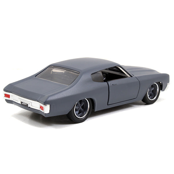 JADATOYS 1:32 ワイルドスピードダイキャストカー DOM&#039;S CHEVY CHEVELLE SS  Primer Gray