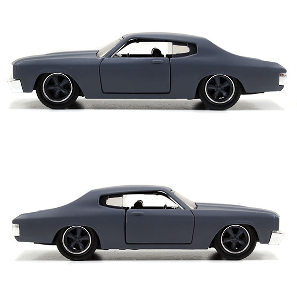 JADATOYS 1:32 ワイルドスピードダイキャストカー DOM&#039;S CHEVY CHEVELLE SS  Primer Gray