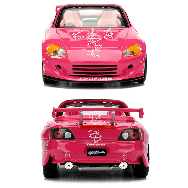 JADATOYS 1:32 ワイルドスピードダイキャストカー SUKI&#039;S HONDA S2000