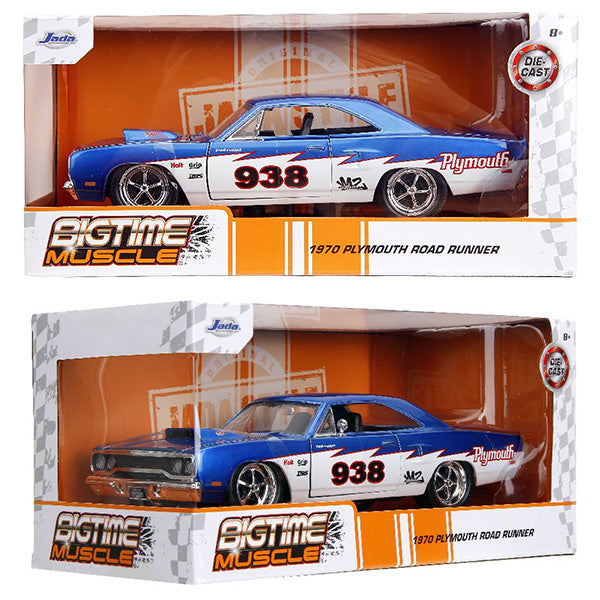 JADATOYS 1:24 BTM  1970 Plymouth Road Runner 938  ミニカー