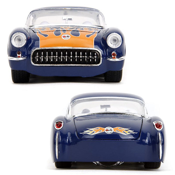 JADATOYS 1:24 BTM  1957 Chevrolet Corvette  ミニカー