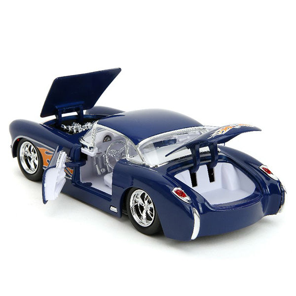 JADATOYS 1:24 BTM  1957 Chevrolet Corvette  ミニカー