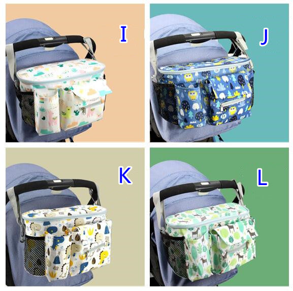 Stroller bag, shoulder bag, storage bag, diaper storage bag, multifunctional