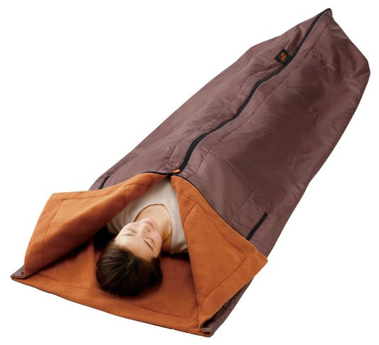 Warm and warm 4-way sleeping bag