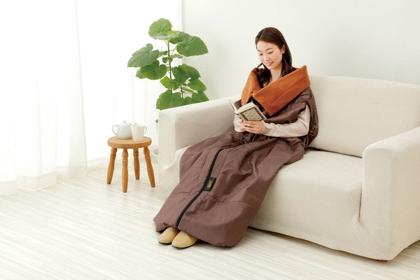 Warm and warm 4-way sleeping bag