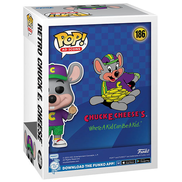 POP! AD ICONS VINYL FIGURE  RETRO CHUCK E. CHEESE【FUNKO】