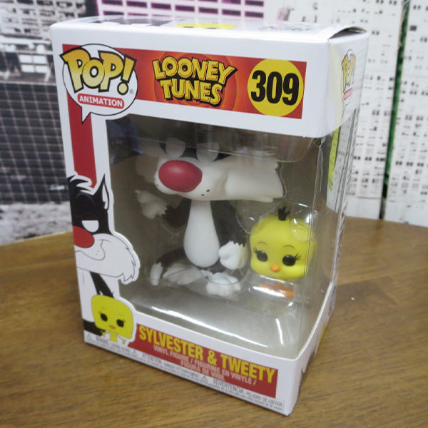 POP! ICONS VINYL FIGURE  LOONEY TUNES SYLVESTER &amp; TWEETY【FUNKO】