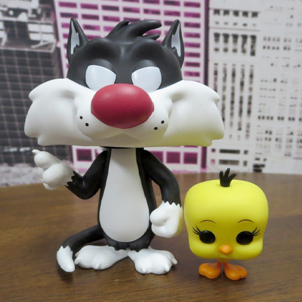 POP! ICONS VINYL FIGURE  LOONEY TUNES SYLVESTER &amp; TWEETY【FUNKO】