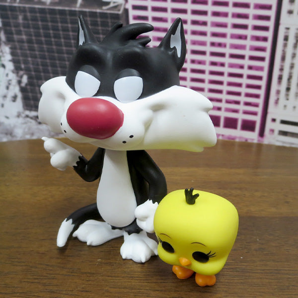 POP! ICONS VINYL FIGURE  LOONEY TUNES SYLVESTER &amp; TWEETY【FUNKO】