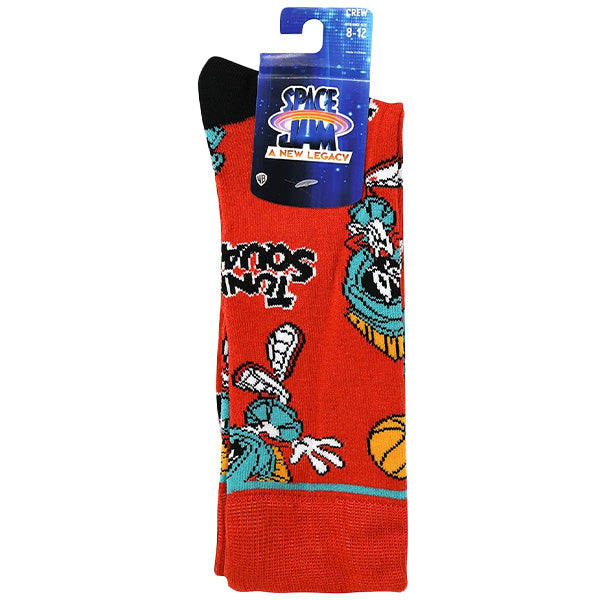 Space Jam Marvin the Martian Crew Socks [Looney Tunes]