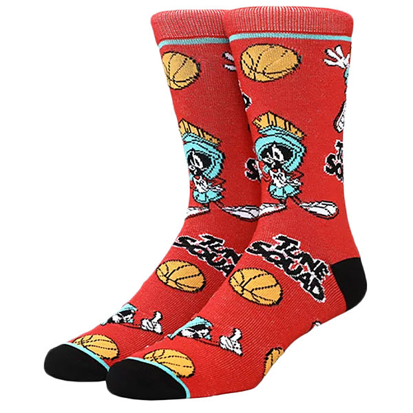 Space Jam Marvin the Martian Crew Socks [Looney Tunes]