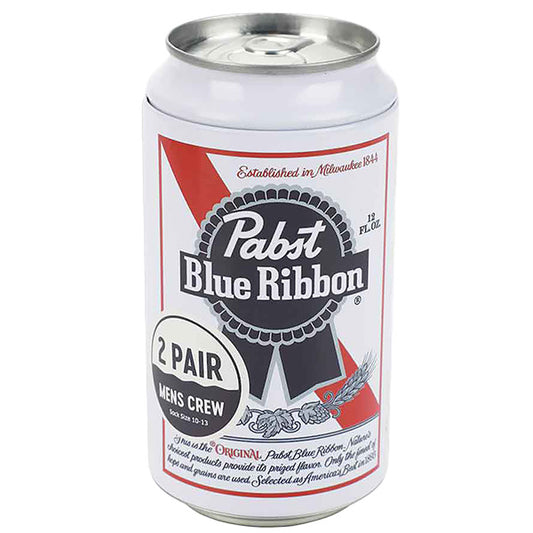 PABST BLUE RIBBON BEER CAN 2P SOCKS【パブスト ビール ソックス】