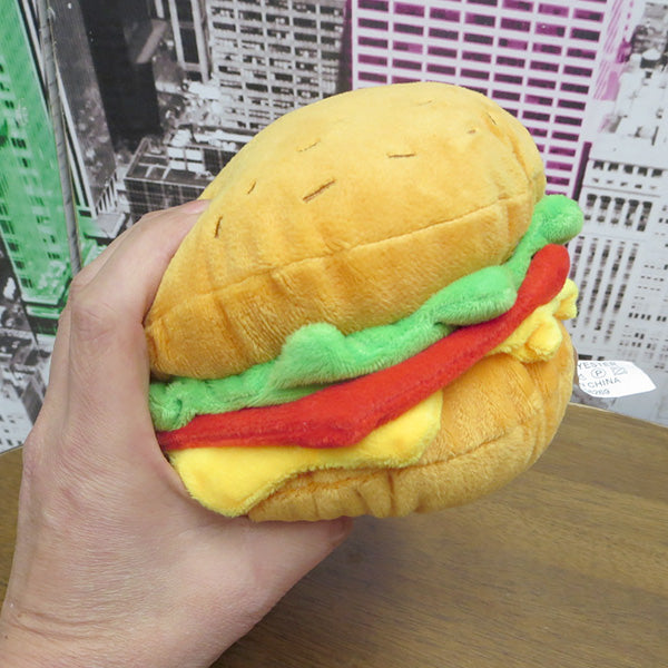 Dog Toy Hamburger / French Fries [Stuffed Toy]