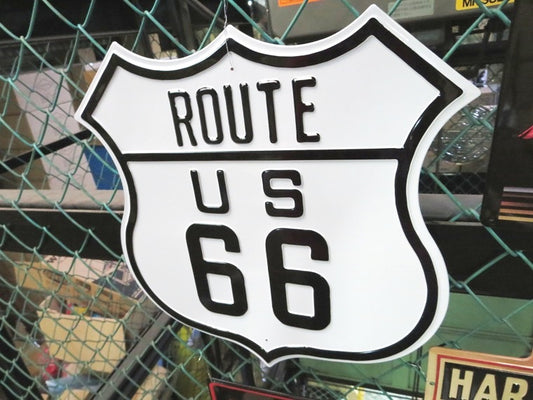 エンボスメタルサイン ROUTE 66