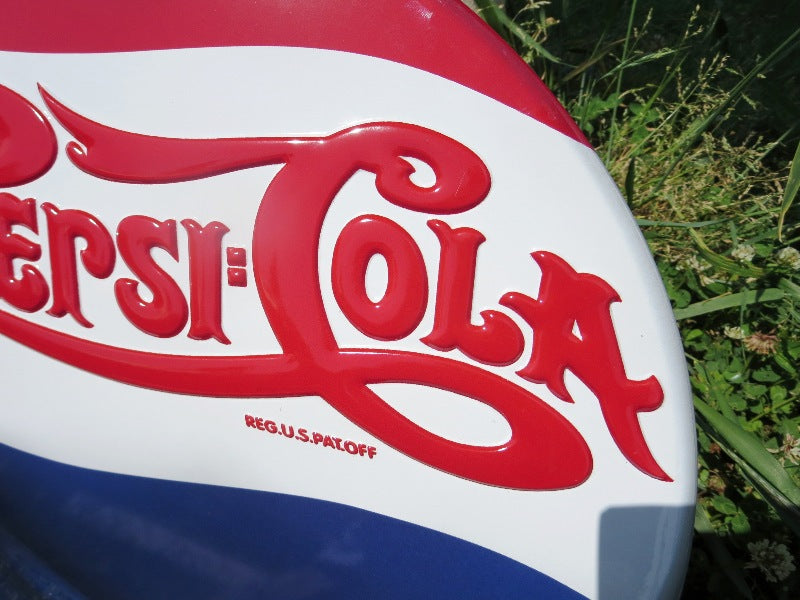 エンボスメタルサイン PEPSI CAP