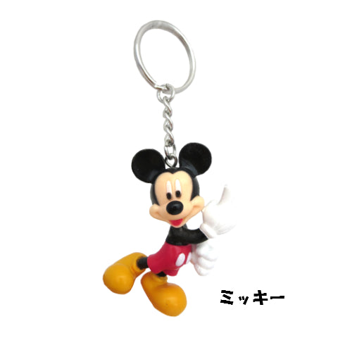 ☆PVC Keychain Disney [8 types in total: Mickey / Minnie / Donald / Daisy and more! ]