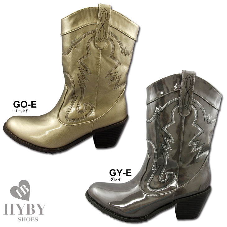 [Stay stylish even on rainy days] Western rain boots ♪♪♪ Fashion rain boots 18536