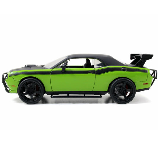 JADATOYS 1:24ワイルドスピードダイキャストカー LETTY&#039;S 2008 DODGE CHALLENGER SRT8(OFF-ROAD)