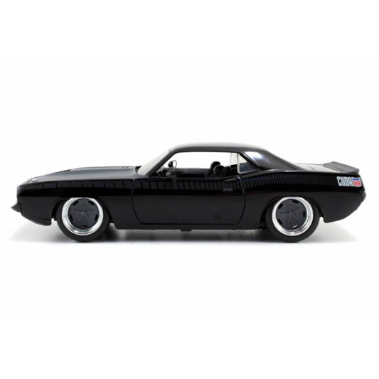 JADATOYS 1:24ワイルドスピードダイキャストカー LETTY&#039;S 1970 PLYMOUTH BARRACUDA