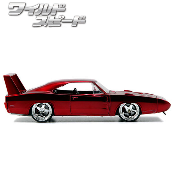 JADATOYS 1:24 Fast and Furious Diecast Car DOM'S 1969 DODGE CHARGER DAYTONA