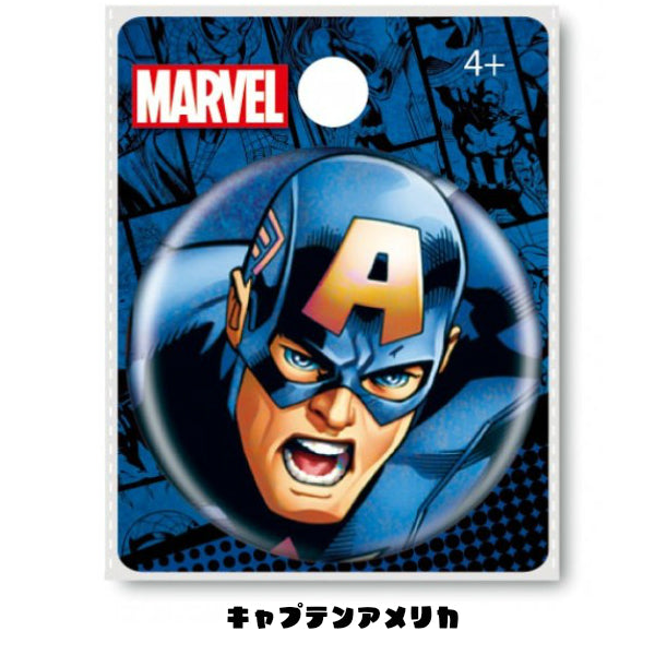 マーベルコミック　カンバッジ　【 MARVEL 】