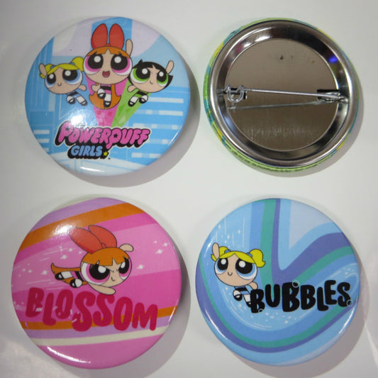 Powerpuff Girls Can Badge 4P Set