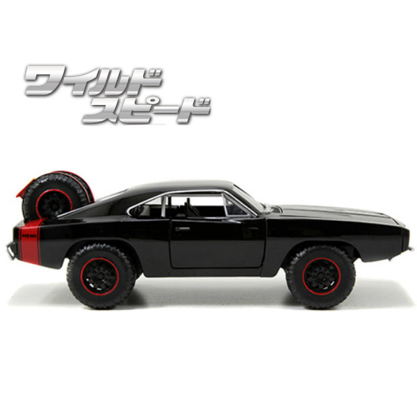 JADATOYS 1:24ワイルドスピードダイキャストカー DOM&#039;S 1970 DODGE CHARGER R/T OFF ROAD