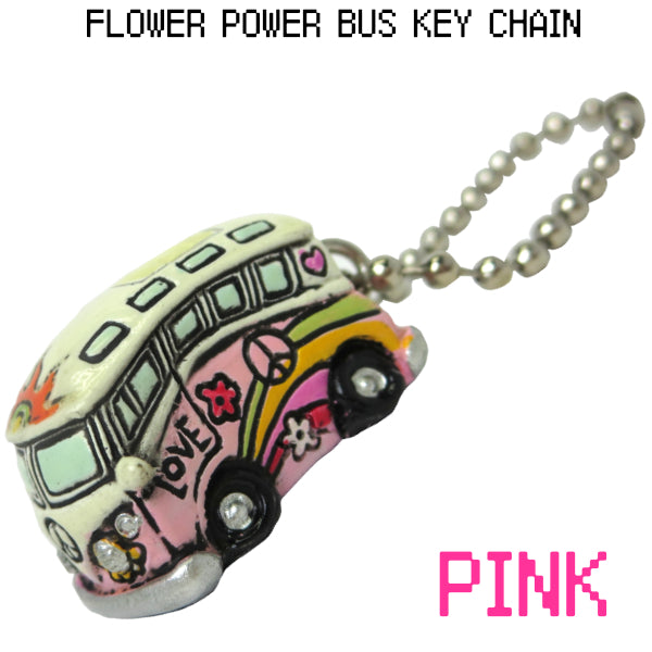 【FLOWER POWER BUS 】 フラワー　パワー バス キーチェーン