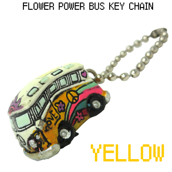 【FLOWER POWER BUS 】 フラワー　パワー バス キーチェーン