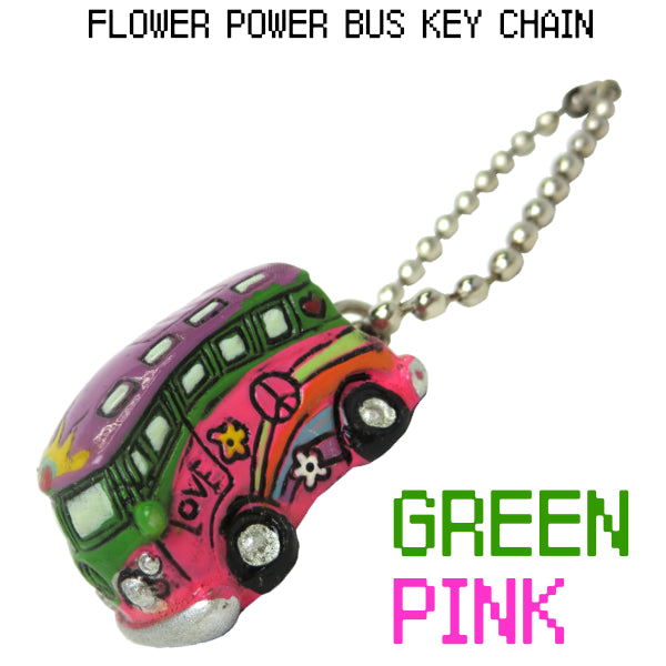 【FLOWER POWER BUS 】 フラワー　パワー バス キーチェーン