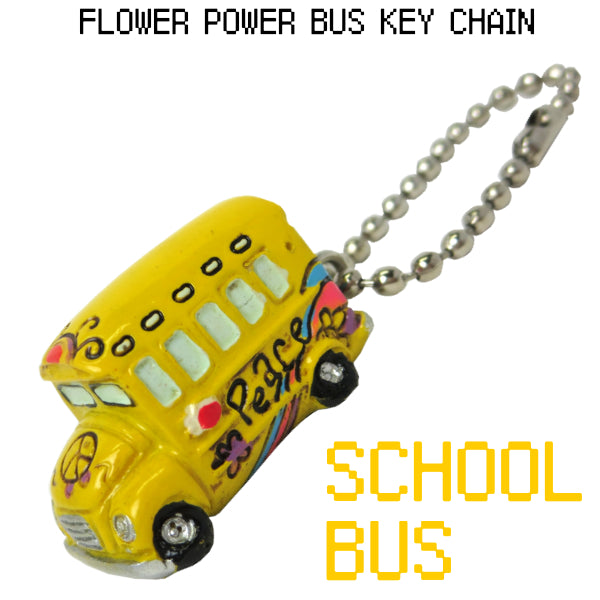 【FLOWER POWER BUS 】 フラワー　パワー バス キーチェーン