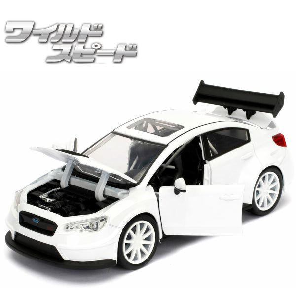 JADATOYS 1:24ワイルドスピードダイキャストカー MR.LITTLE NOBODY&#039;S SUBARU WRX STI