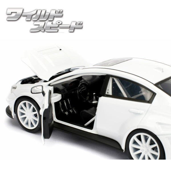 JADATOYS 1:24ワイルドスピードダイキャストカー MR.LITTLE NOBODY&#039;S SUBARU WRX STI