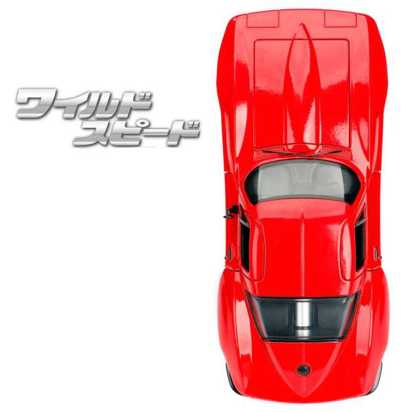 JADATOYS 1:24ワイルドスピードダイキャストカー LETTY&#039;S CHEVY CORVETTE