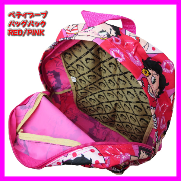 Betty Boop Bag Pack RED / PINK